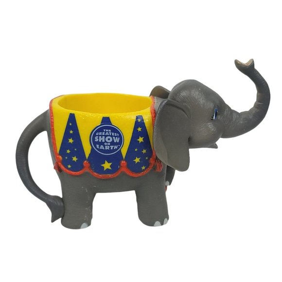 Ringling Bros Barnum Bailey Greatest Show On Earth Circus Elephant Cup Mug Gray - Picture 5 of 9